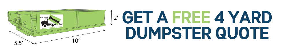 4 Yard Dumpster Rental Quote, Get Your Free Quote